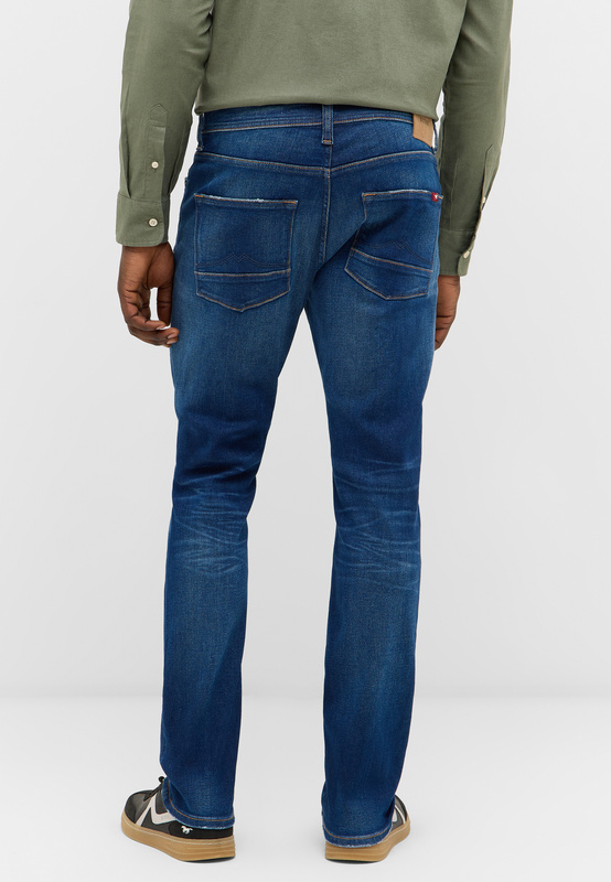 Męskie Spodnie jeansowe Mustang Style Vegas Slim Denim Blue 1016795 5000 884