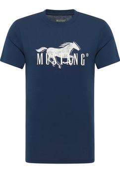 Męski T-Shirt Mustang Style Austin Dress Blues 1016492 5334