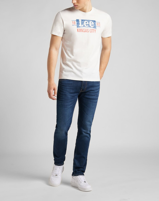 LEE TEE MĘSKI T-SHIRT OFF WHITE L64CFQMK