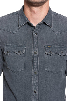 LEE LEE RIDER SHIRT ALLOY GREY L851PAJB 112122516