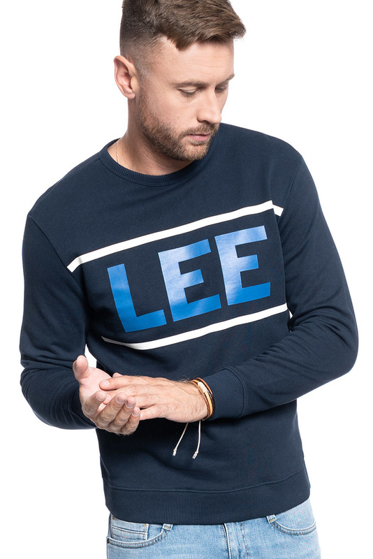 LEE CREW SWEAT NAVY DROP L80QINEE 112121498