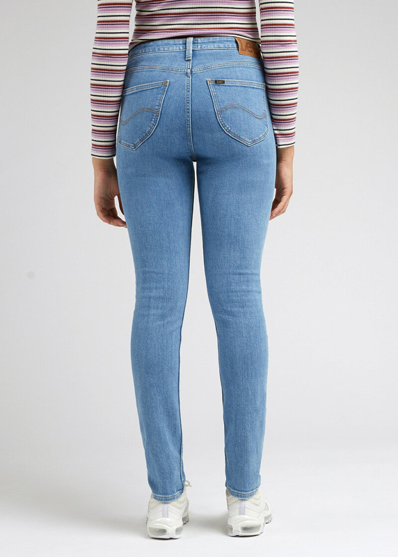 LEE DAMSKIE SPODNIE JEANSOWE LEE SCARLETT HIGH JUST A BREESE L626FAB38 112328321