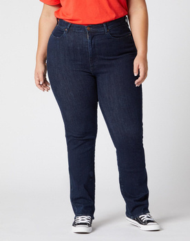 SPODNIE DAMSKIE WRANGLER STRAIGHT PLUS SUMMER RINSE W24TWX12F 112127976
