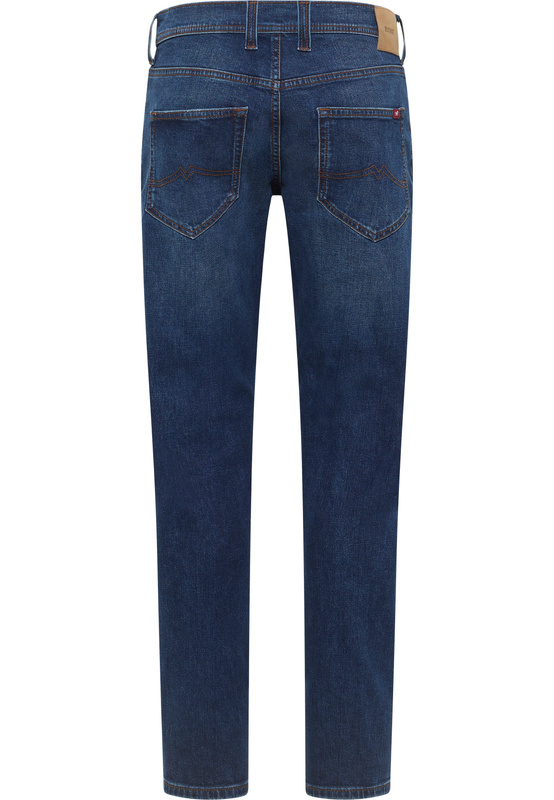 Męskie Spodnie Jeansowe Mustang Style Oregon Slim Denim Blue 1017220 5000 783