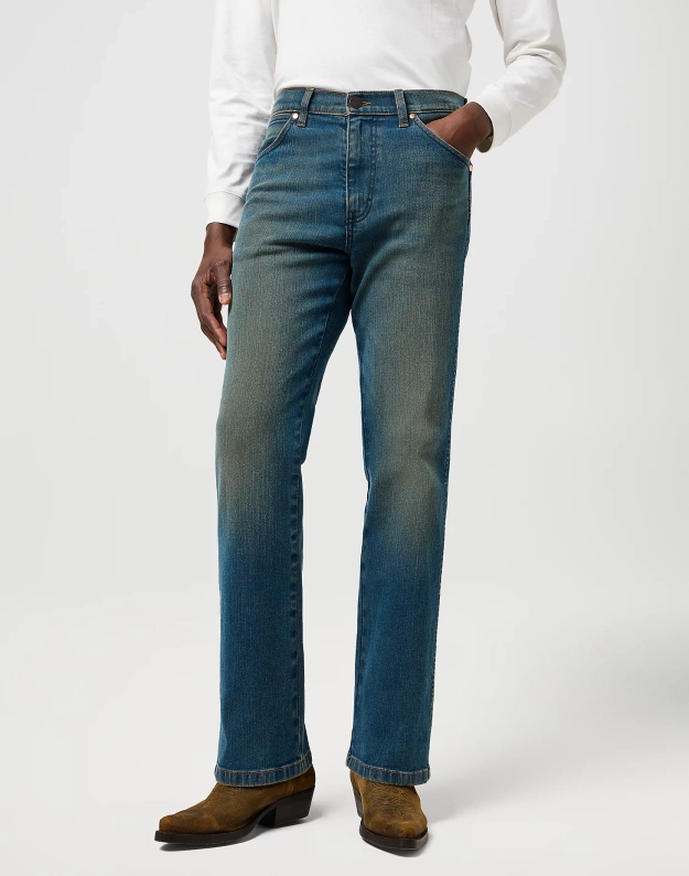 MESKIE SPODNIE WRANGLER WRANCHER FADED 112373030