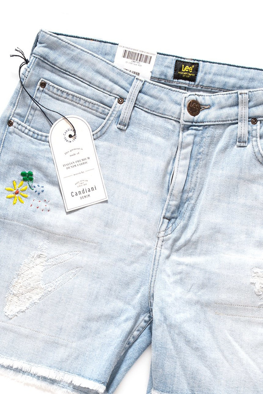 LEE BOYFRIEND SHORT DEPP EMBROIDERY L37NKTRX 112108084