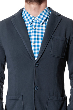 MĘSKA MARYNARKA TOM TAILOR OVERDYED SWEATBLAZER