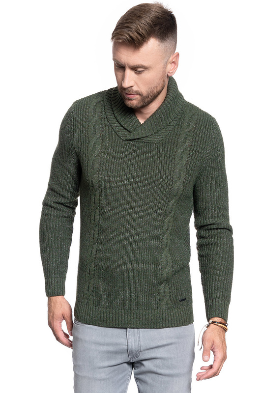 SWETER MĘSKI MUSTANG Emil Shawlcollar 1009791 6348