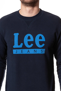 BLUZA MĘSKA LEE BASIC GRAPHIC CREW SKY CAPTAIN L80TJBHY 112121521