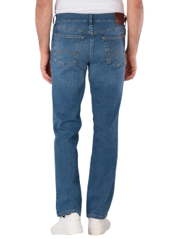 Męskie Spodnie Jeansowe Mustang Style Tramper Straight Denim Blue 1016437 5000 700