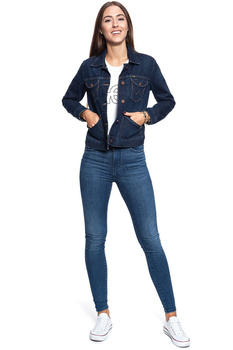 DAMSKA KURTKA JEANSOWA WRANGLER 124WJ GOOD NIGHT W4WJZ4109 112129226