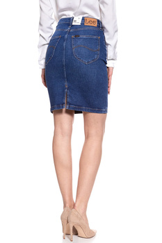 SPÓDNICA JEANSOWA LEE HIGH WAIST SKIRT TRUE BLUE L38QROPB 112108313