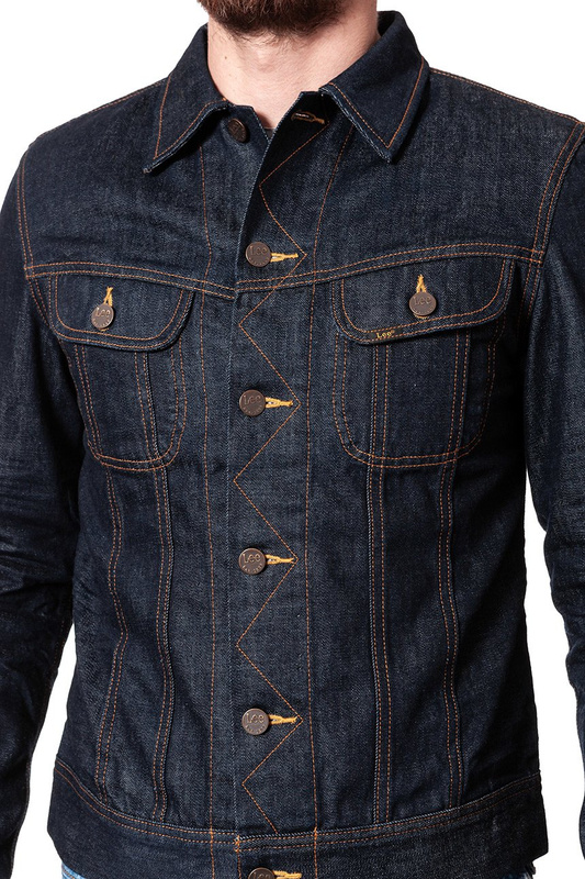 KURTKA JEANSOWA LEE RIDER JACKET SLIM BLUE DENIM L888ATPY
