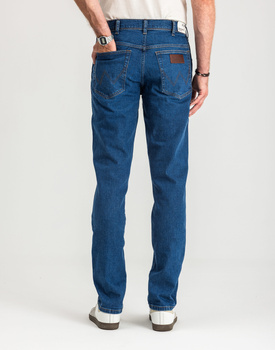 MĘSKIE SPODNIE JEANSOWE WRANGLER TEXAS SLIM GAME ON W12ST112E 112126517