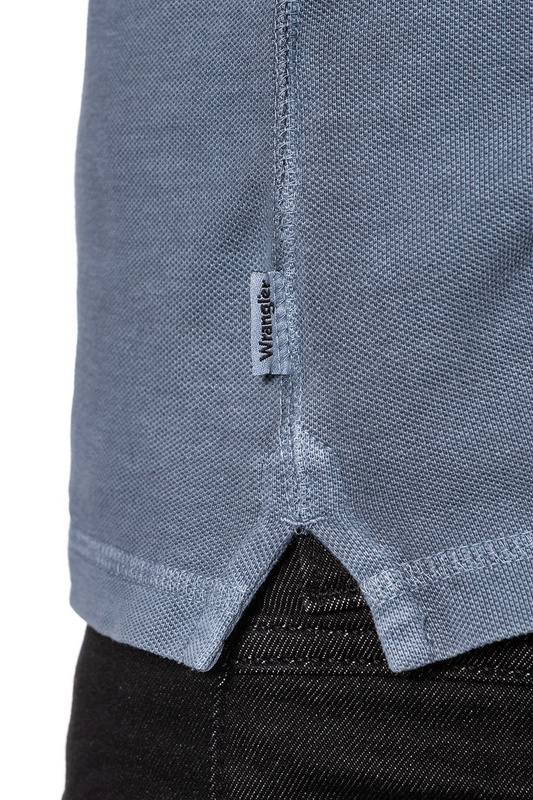 WRANGLER OVERDYE POLO FLINTSTONE BLUE W7B37KQ8O 112131462