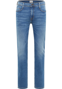 Męskie Spodnie Jeansowe Mustang Style Oregon Slim Denim Blue 1016315 5000 583
