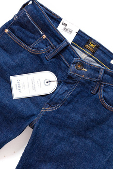 LEE SCARLETT SELVAGE STRETCH DAMSKIE SPODNIE JEANSOWE L31RBD36 112107236