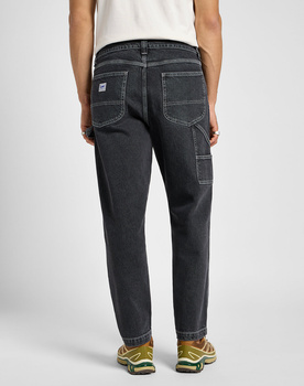 LEE MĘSKIE SPODNIE JEANSOWE CARPENTER BLACK STONE 112355778 L75K015943