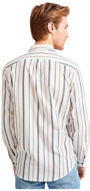 LEE RIVETED SHIRT MĘSKA KOSZULA RELAXED FIT NAVY L66ITI35 112116461