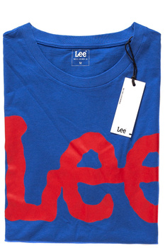 LEE T SHIRT LOGO TEE INDIGO FLASH L62AAIED 112114454