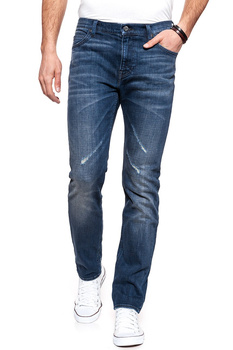LEE RIDER BLUE DESTROYED L701LGJVA