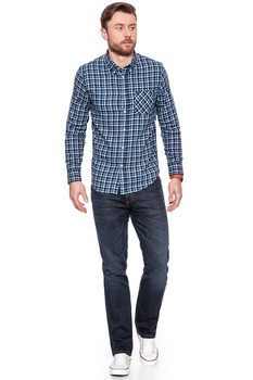 KOSZULA LEE BUTTON DOWN MEDIEVAL BLUE L880NQ13
