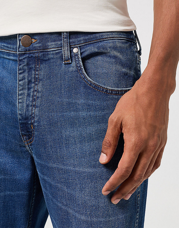 WRANGLER GREENSBORO MĘSKIE SPODNIE JEANSOWE JEANSY DŻINSY DEAN 112350898 W15Q018003