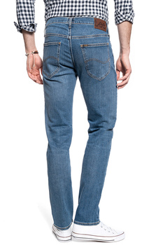 LEE DAREN ZIP FLY MĘSKIE SPODNIE JEANSOWE BROKEN BLUE L707DXSX 112118100
