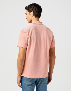 WRANGLER MĘSKA KOSZULKA WRANGLER REFINED POLO SHIRT ORANGE 112362832