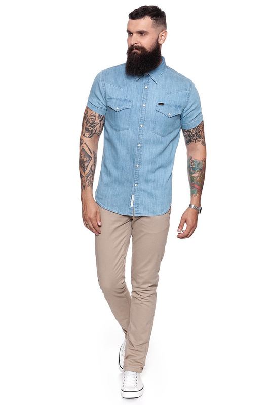 LEE WESTERN SHIRT BLUE BOOK L640MYCI 