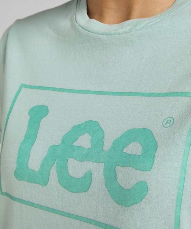 LEE REGULAR GRAPHIC TEE DAMSKI T-SHIRT KOSZULKA SEA GREEN L44PUZUL 112145174
