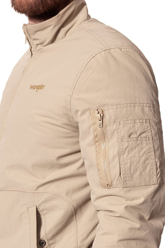 KURTKA WRANGLER CLASSIC BOMBER CLAY BEIGE W4732XIWM 112129031
