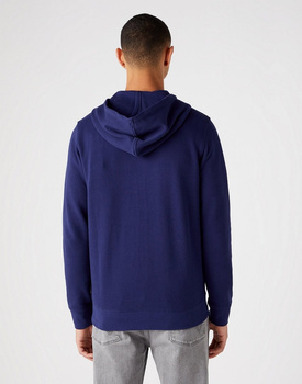 WRANGLER ZIP THRU RAINBOW MĘSKA BLUZA ROZPINANA LOGO MEDIEVAL BLUE W6J0ILX9I 112146207
