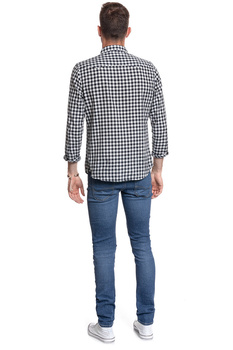 LEE MALONE MĘSKIE SPODNIE JEANSOWE JEANSY EASY BLUE L736DIZK 112120015