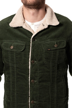 KURTKA ZIMOWA LEE SHERPA JACKET FOREST NIGHT L87AFA96 112122839
