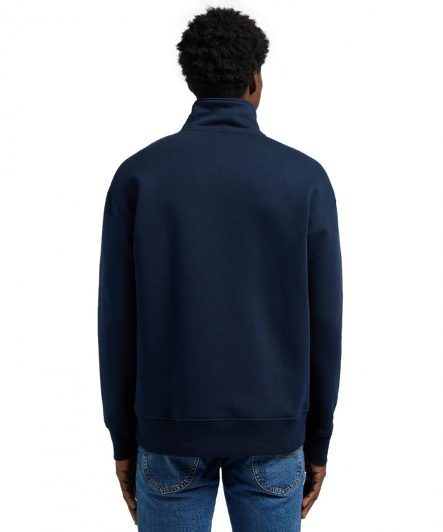 MESKA BLUZA LEE HALF ZIP SWS RIVET NAVY 112371840