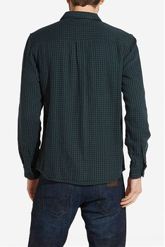 WRANGLER LS 2PKT FLAP SHIRT MĘSKA KOSZULA MATERIAŁOWA GREEN GABLES W5917NDTF