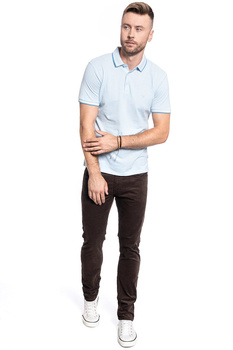 SPODNIE MĘSKIE LEE LUKE WINTER BROWN L719RL52 112119345