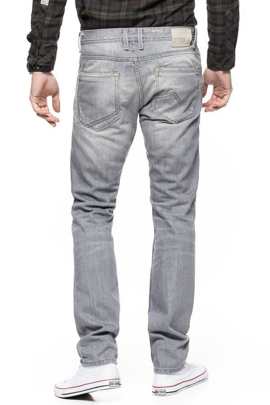 TOM TAILOR SPODNIE MĘSKIE AEDAN SLIM GREY DENIM 6203116.45.12 COL. 1393