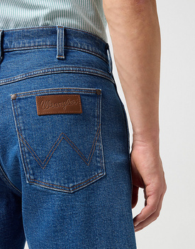 WRANGLER FRONTIER SHORT MĘSKIE SZORTY KRÓTKIE SPODENKI JEANSOWE ROCK BED 112350819 W16W017982