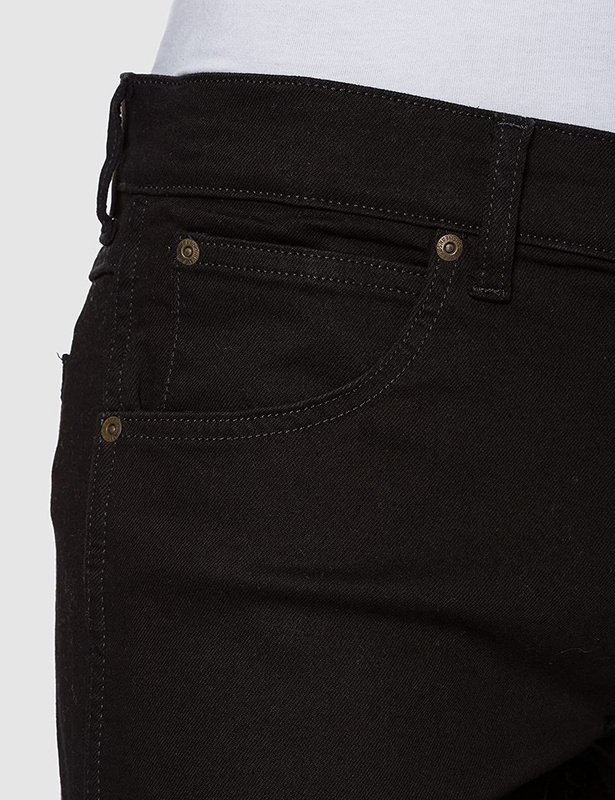SPODNIE MĘSKIE WRANGLER SLIM FIT BLACK W10SHP362 112126005