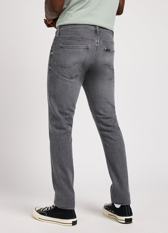 MESKIE SPODNIE LEE LUKE OFF THE GRID GREY 112350153