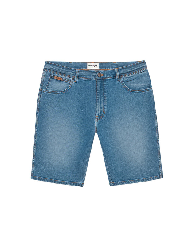 WRANGLER MĘSKIE SPODENKI JEANSOWE TEXAS SHORTS STRIDE 112350658 W11C018020