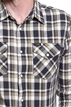 LEE CLEAN WESTERN SHIRT BLACK L644DI01 112115485