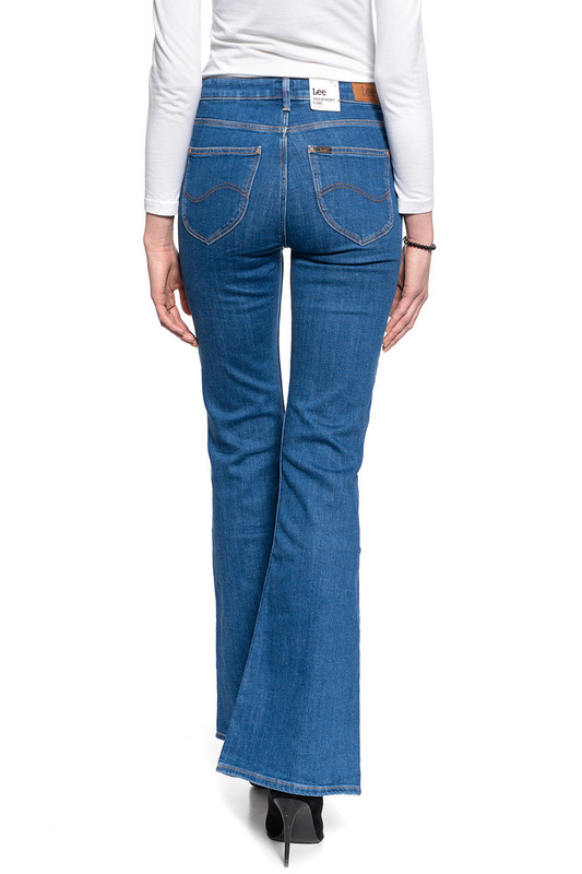 LEE FLARE DAMSKIE SPODNIE JEANSOWE L31NMANS 112107210
