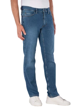 Męskie Spodnie Jeansowe Mustang Style Tramper Straight Denim Blue 1016437 5000 700
