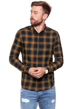 KOSZULA WRANGLER LS 1PKT SHIRT SPRUCE GREEN W5760ORQU 112129455