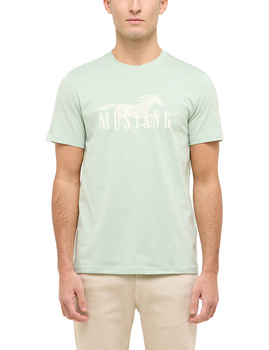 Męski T-Shirt Mustang Style Austin Frosty Green 1016492 6180