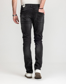 Męskie Spodnie Jeansowe Marcus Felix 2221 Jeans Black Night Wash 14-200311