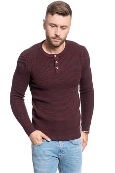 SWETER MĘSKI MUSTANG EMIL C HENLEY 1011093 3232